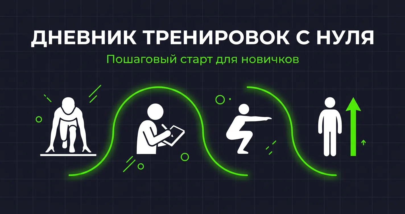 Дневник тренировок с нуля: пошаговый старт для новичков