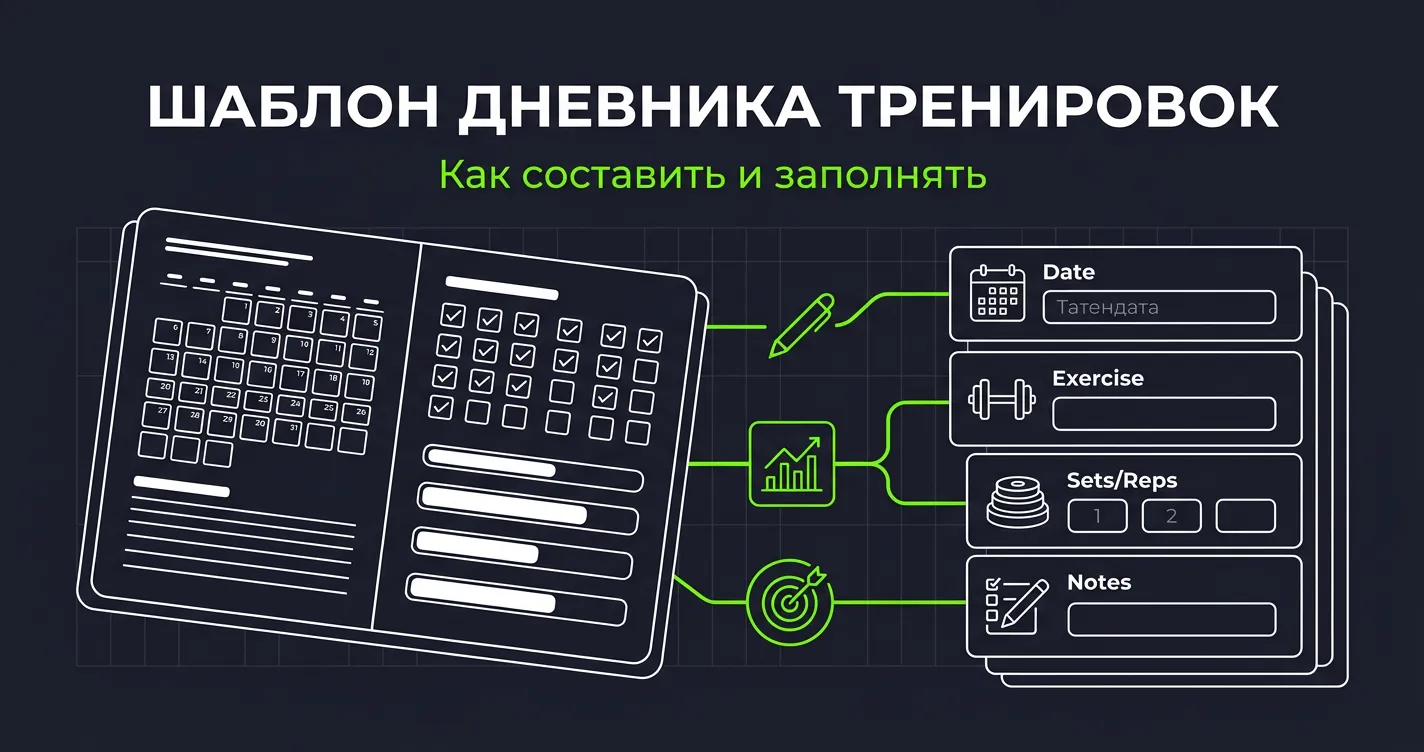 Шаблон дневника тренировок: как составить и заполнять