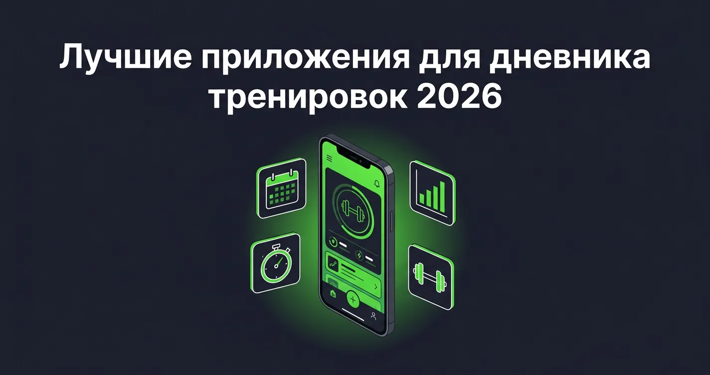 Приложение для дневника тренировок: обзор лучших в 2026 году